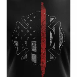 We The People Holsters Thin Red Line Flag Women's Short Sleeve Shirt Black New