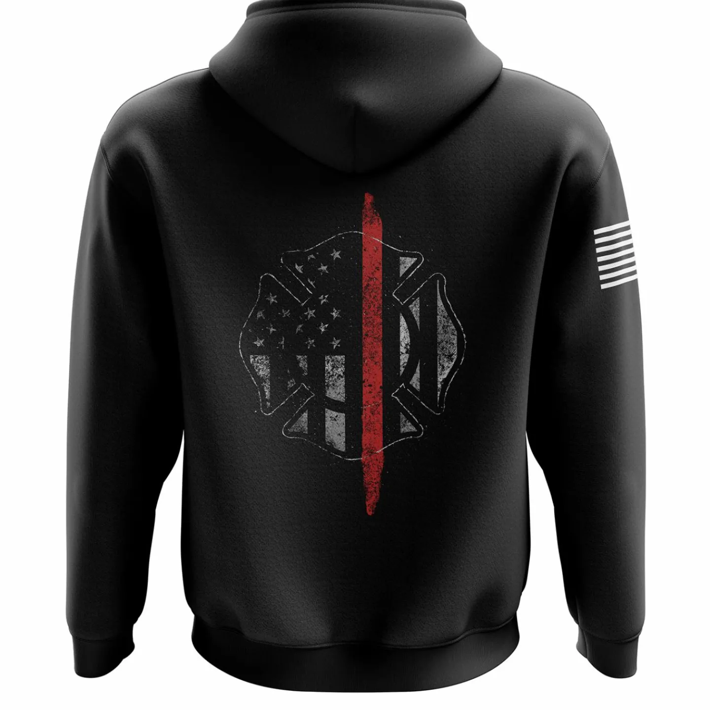We The People Holsters Thin Red Line Flag Zip Up Hoodie Black Best