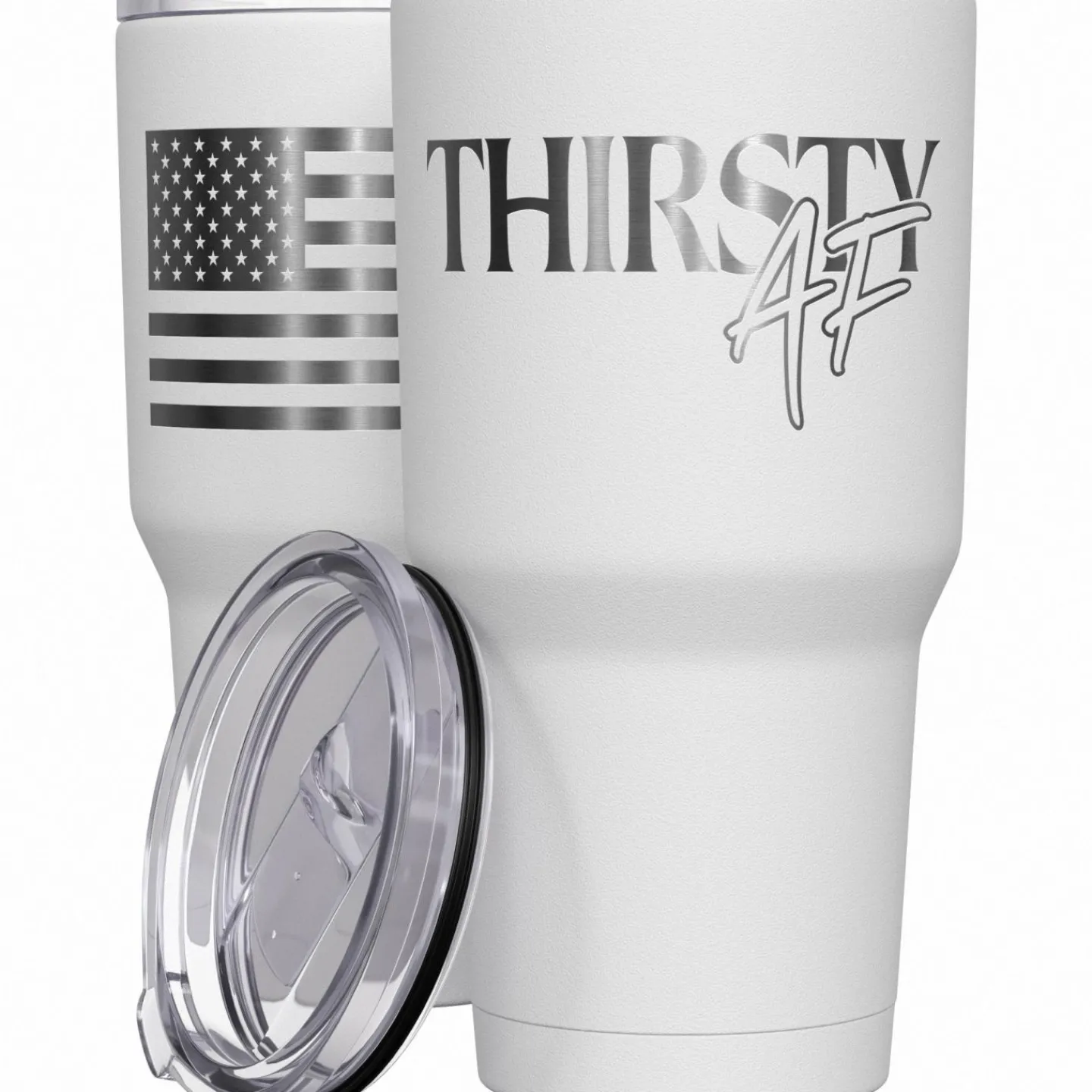We The People Holsters Thirsty AF Stainless Steel Tumbler New
