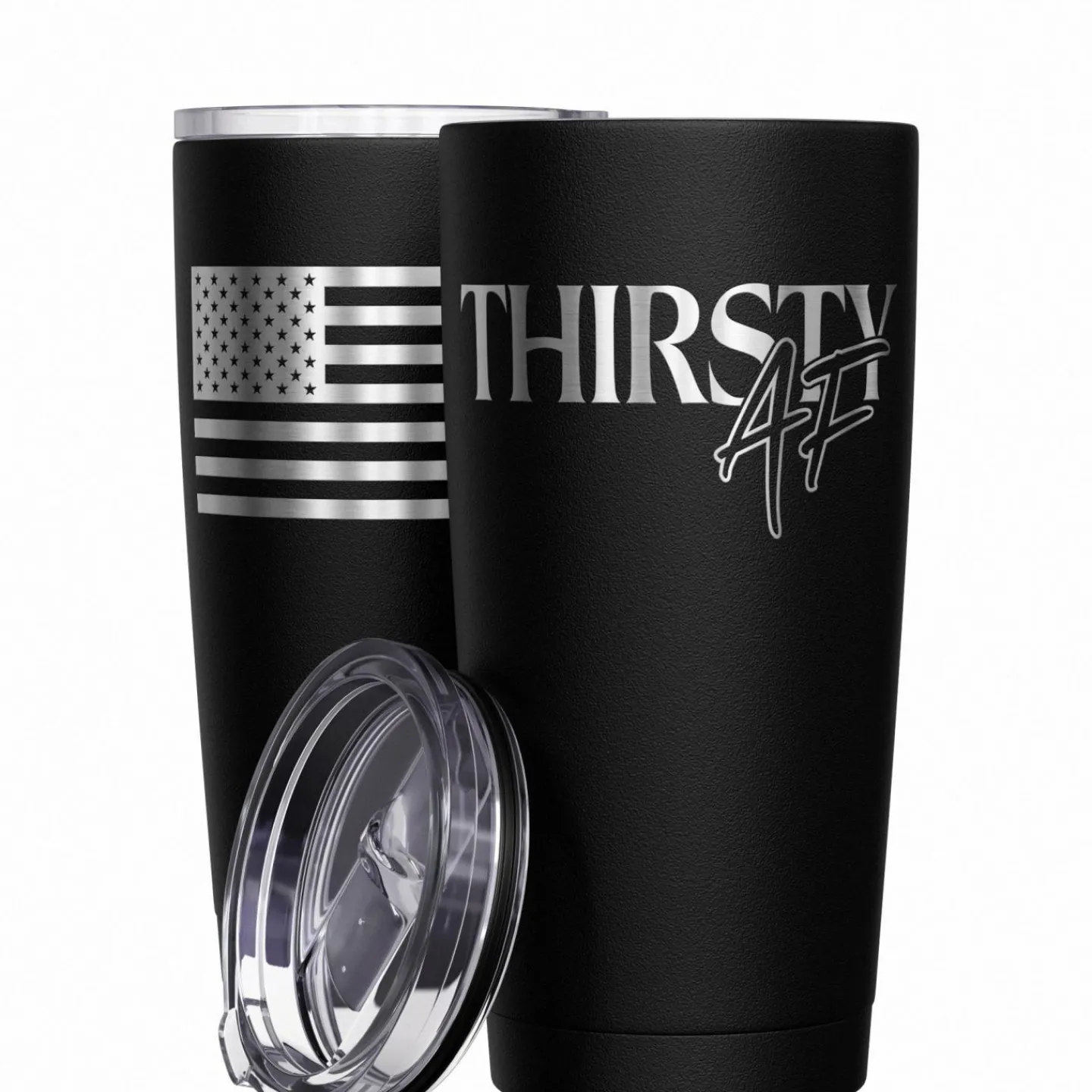 We The People Holsters Thirsty AF Stainless Steel Tumbler New