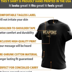 We The People Holsters This Is the May Short Sleeve Shirt Black