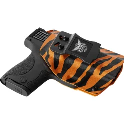 We The People Holsters Tiger Print Custom Printed Holster - IWB Kydex Holster Best