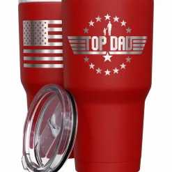 We The People Holsters Top Dad Stainless Steel Tumbler Hot