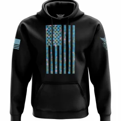 We The People Holsters Tropical American Flag Hoodie Black Online