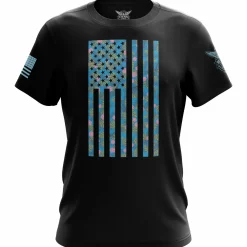 We The People Holsters Tropical American Flag Short Sleeve Shirt Black Online
