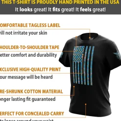 We The People Holsters Tropical American Flag Short Sleeve Shirt Black Online