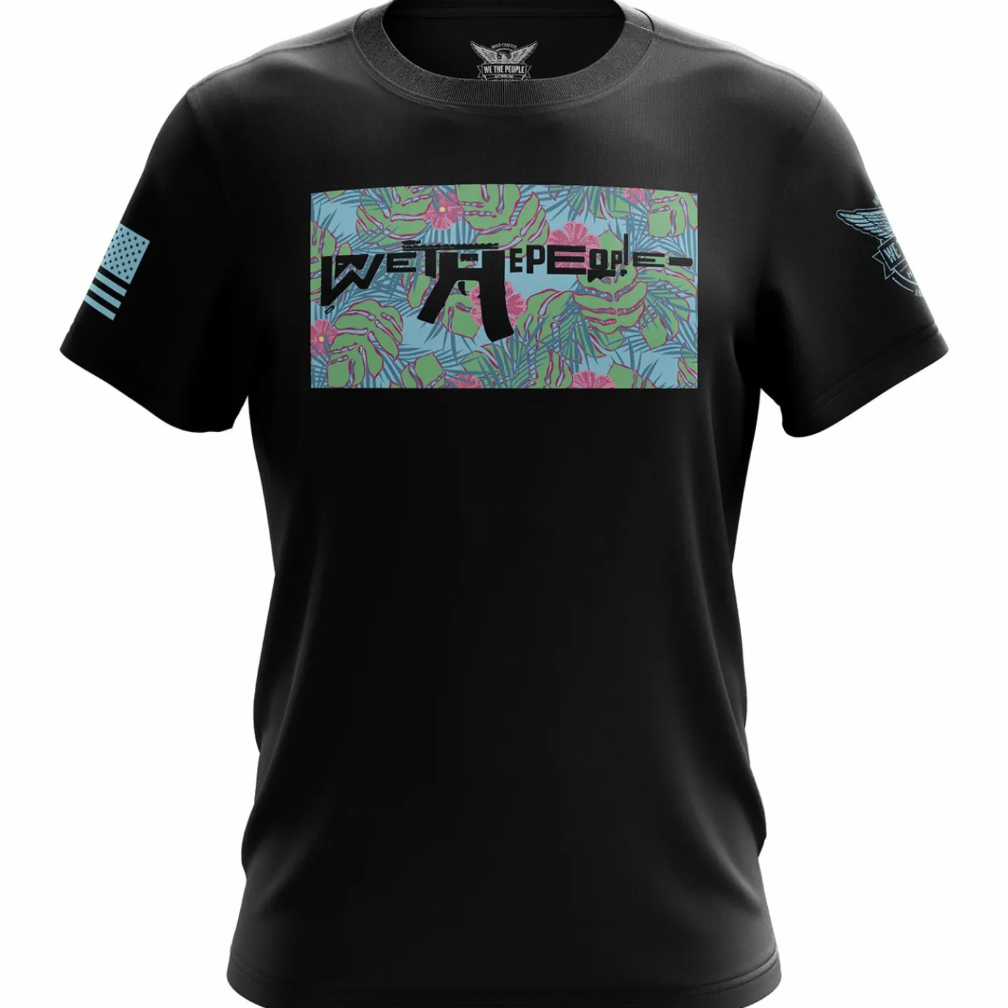 We The People Holsters Tropical Freedom Short Sleeve Shirt Black Best