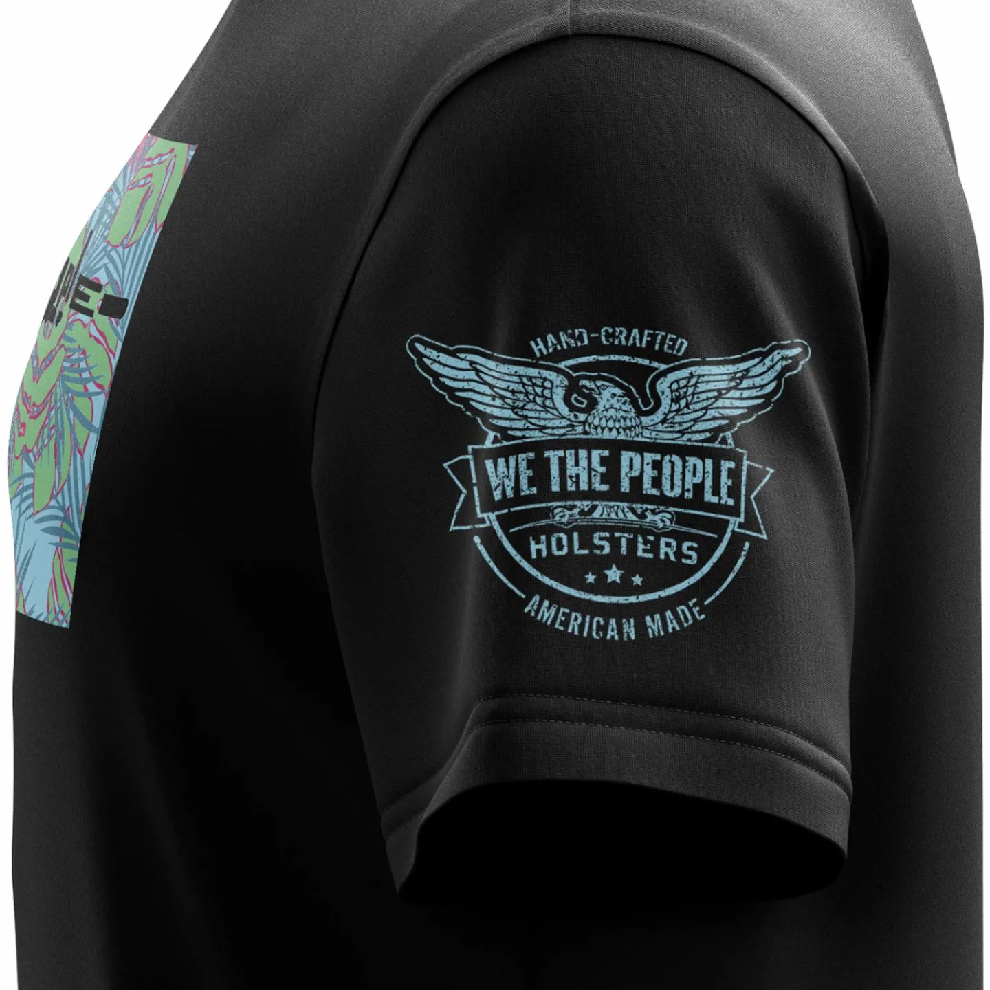 We The People Holsters Tropical Freedom Short Sleeve Shirt Black Best