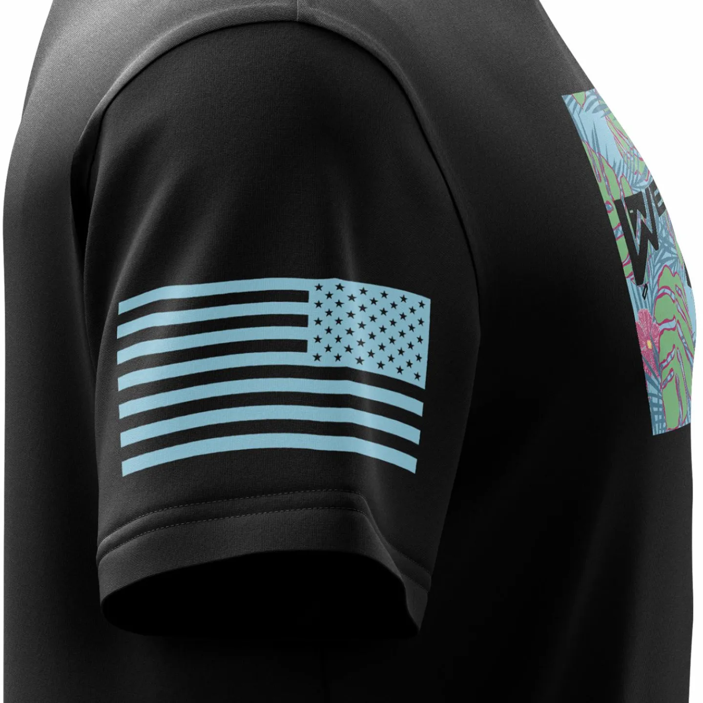 We The People Holsters Tropical Freedom Short Sleeve Shirt Black Best