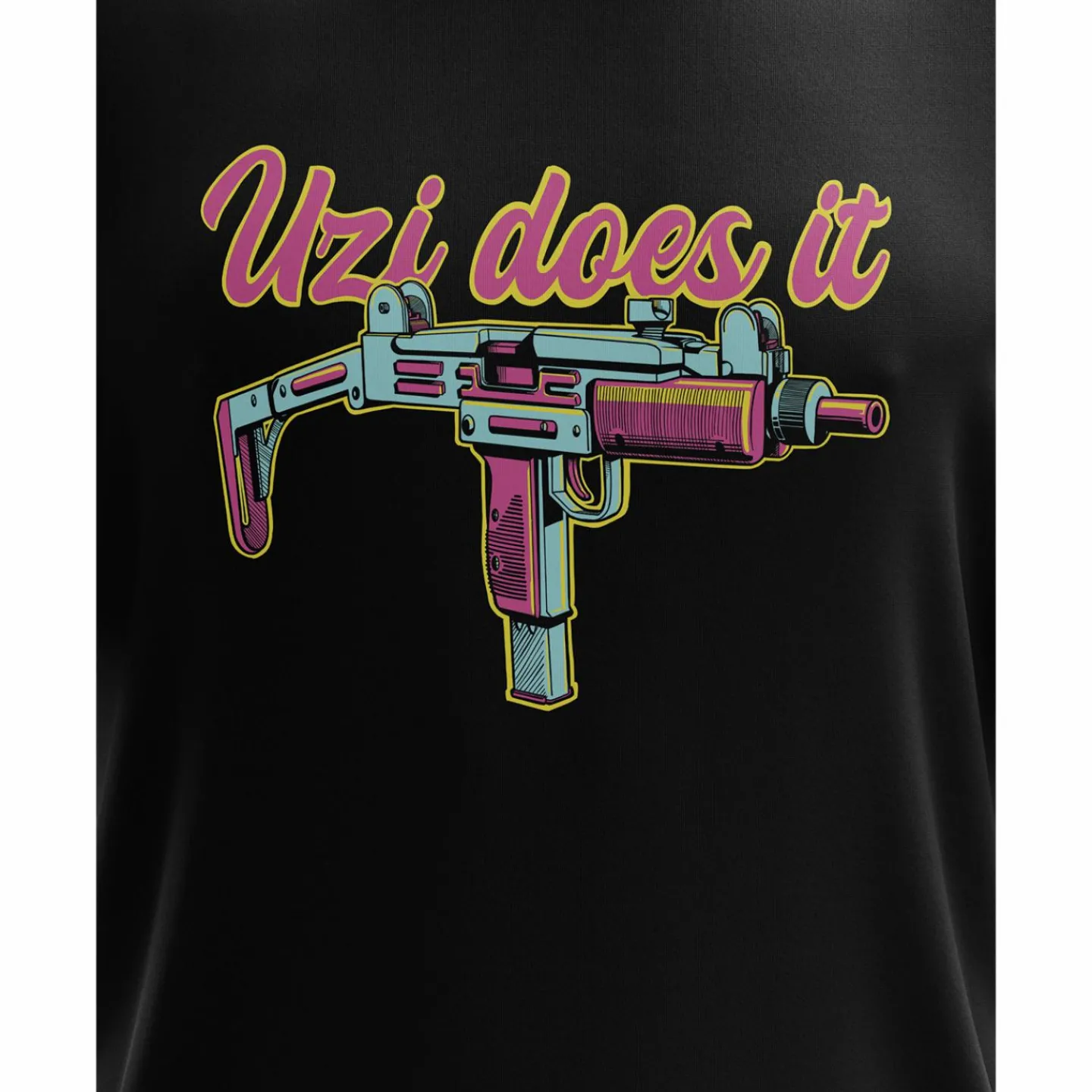 We The People Holsters Uzi Does It Short Sleeve Shirt Black Hot