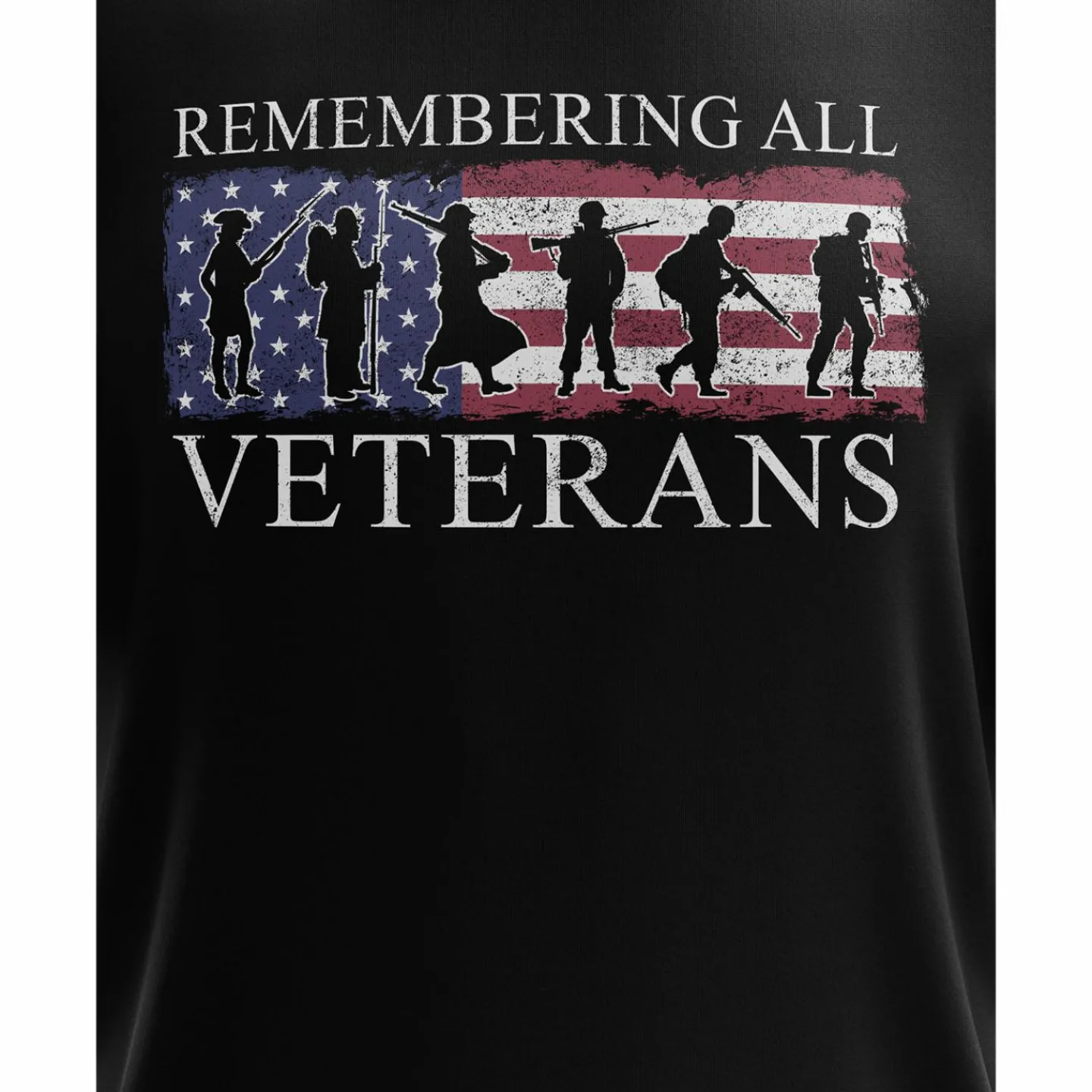 We The People Holsters Veterans Remembered Short Sleeve Shirt Black Clearance