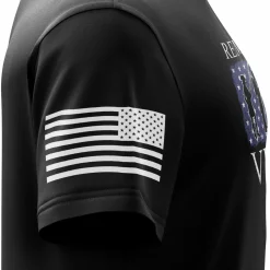 We The People Holsters Veterans Remembered Short Sleeve Shirt Black Clearance