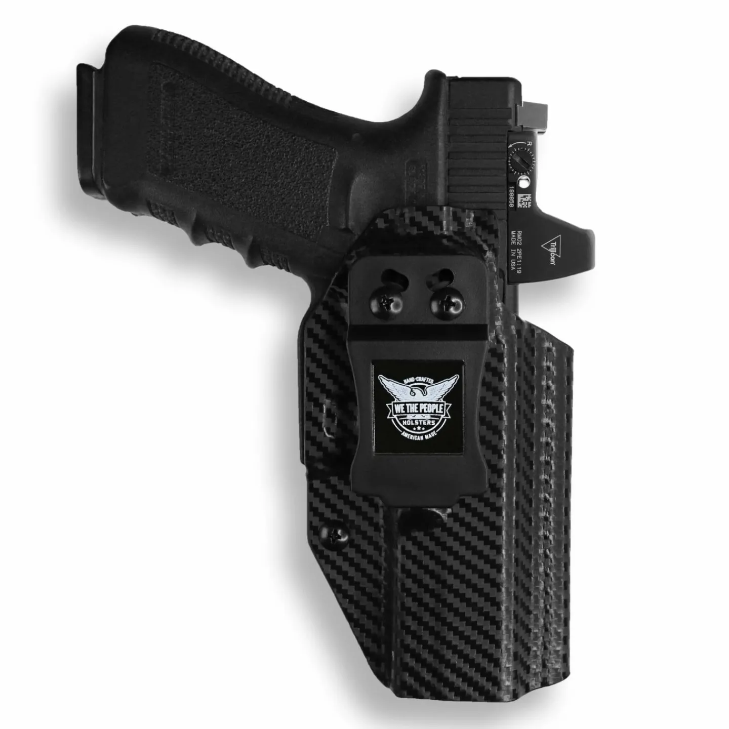 We The People Holsters Walther PDP Full Size 4.5" Red Dot Optic Cut IWB Holster Hot