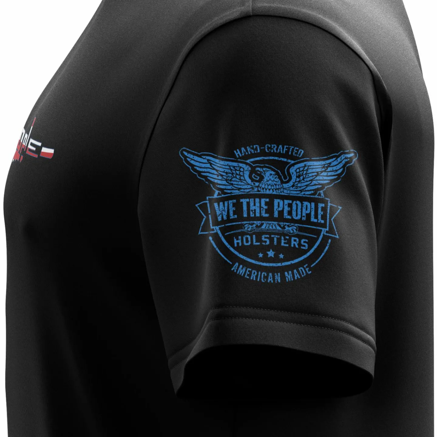 We The People Holsters We The People AR Flag Short Sleeve Shirt Black Hot
