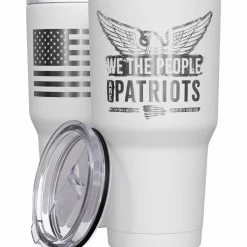 We The People Holsters We The People are Patriots + American Flag Stainless Steel Tumbler Discount