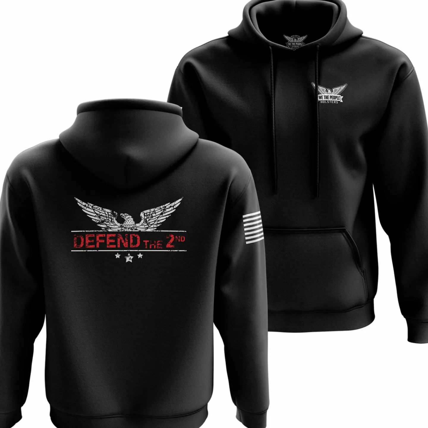 We The People Holsters We The People Defend the 2nd Hoodie Black Outlet