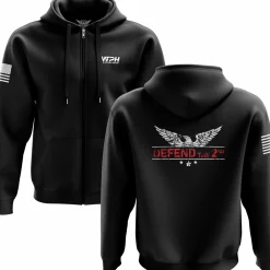 We The People Holsters We The People Defend the 2nd Zip Up Hoodie Black Online