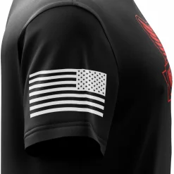 We The People Holsters Distressed Flag Logo Short Sleeve Shirt Black Hot