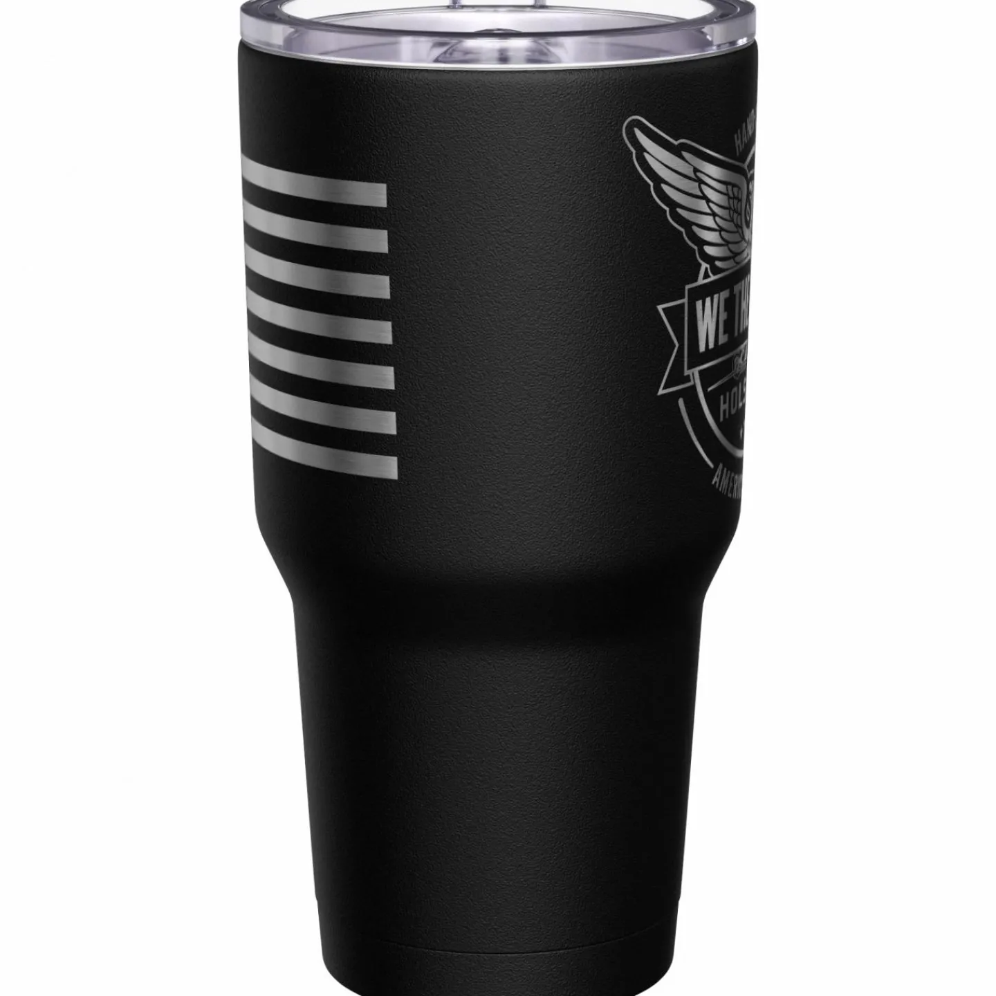 We The People Holsters Logo American Flag Stainless Steel Tumbler Hot