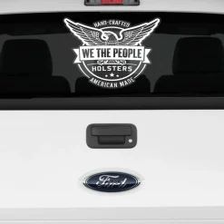 We The People Holsters We The People LOGO Car/Truck/Boat/Plane Decal Hot