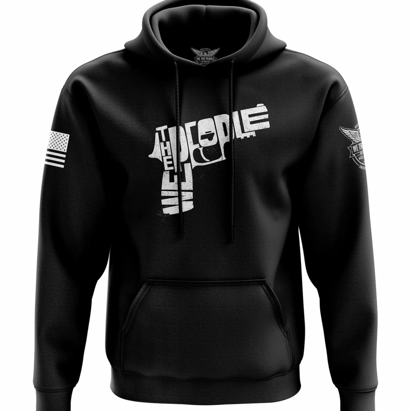 We The People Holsters We The People Pistol Hoodie Black Clearance
