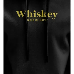 We The People Holsters Whiskey Makes Me Happy Hoodie Black Discount