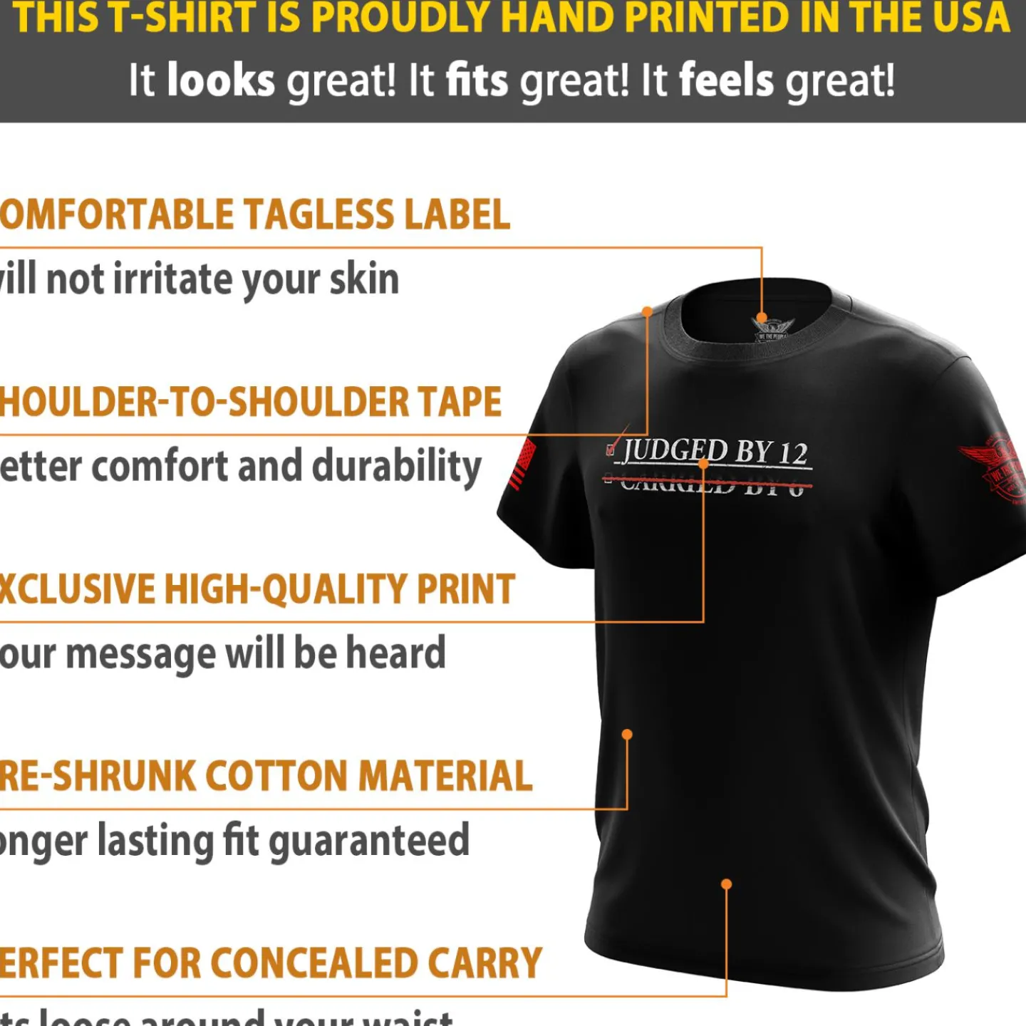 We The People Holsters WYR - Would You Rather Short Sleeve Shirt New